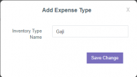 add expense Type